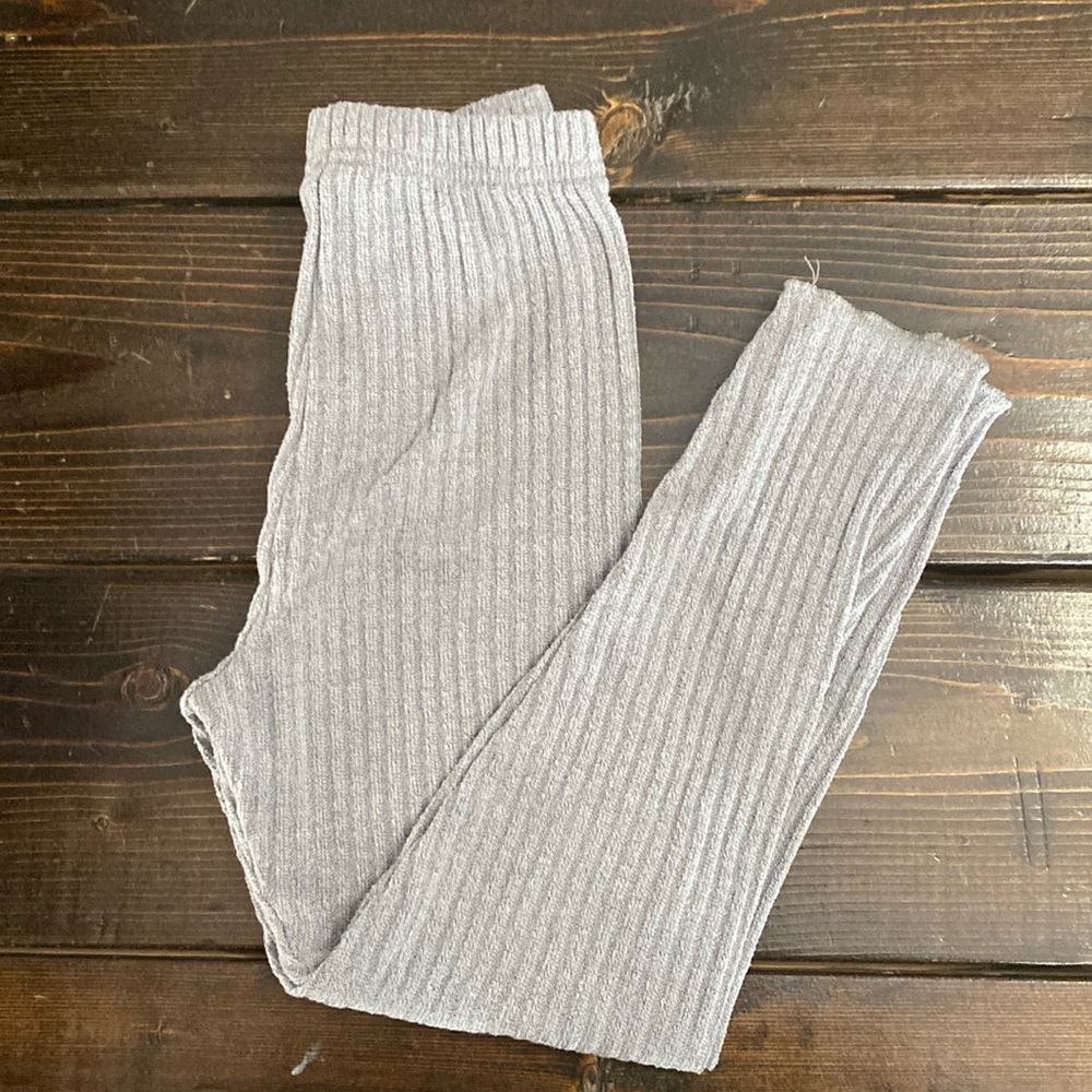 Ribbed leggings